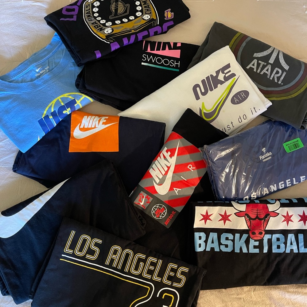 11 x T-Shirts Bundle size XXL